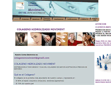 Tablet Screenshot of colagenomoviment.com.mx